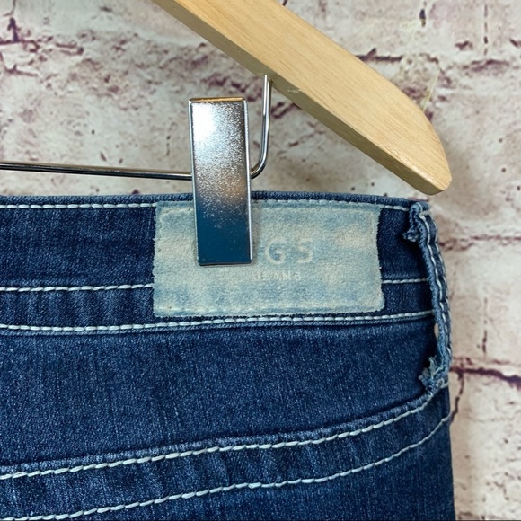 VGS Roll Up Skinny Medium Wash Denim Jeans - Picture 9 of 13